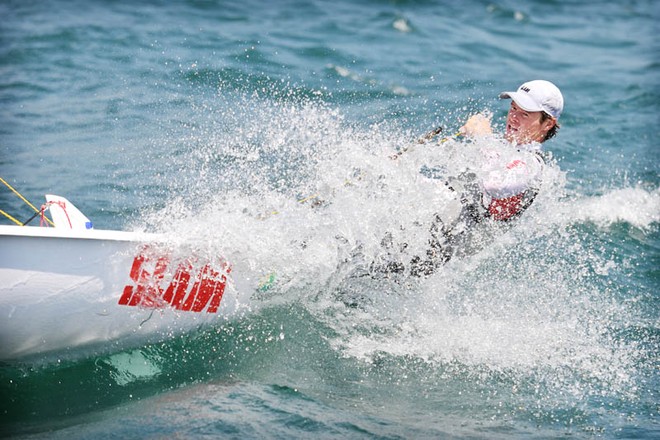 Tom Slingby/Australian Sailing team and SLAM SKIFF Collection © Giovanni De Sandre